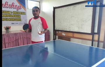 Boaz,Siswa SLB Negeri Saireri Yang Berprestasi