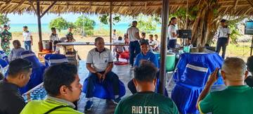 Media Gathering TNI-AL Pulau Rote bersama Wartawan 