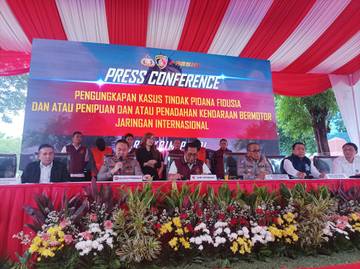 Bareskrim Polri Ungkap Kasus Fidusia Jaringan Internasional