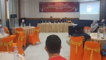 KPU Kabupaten Gorontalo Sosialisasikan Tahapan Pencalonan Pilkada 2024