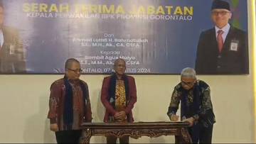Pemerintah Sambut Baik Pejabat Baru Kepala BPK Gorontalo