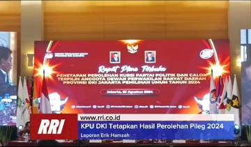 KPU DKI Jakarta Tetapkan Hasil Pileg DPRD DKI