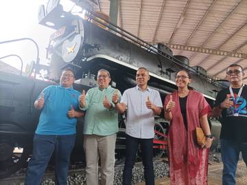 IRPS Beautifikasi Lokomotif Uap Legendaris CC5001