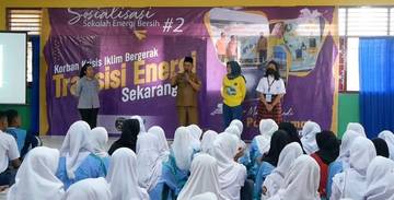 Kanopi Bengkulu Luncurkan Program Sekolah Energi Bersih