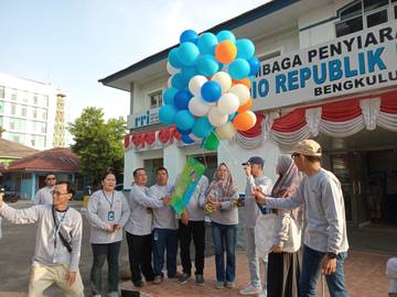 RRI Bengkulu Luncurkan Rangkaian Kegiatan HUT ke-79