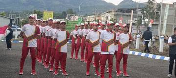 Persiapan Kirab Api Obor PON