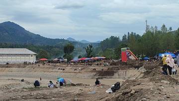 Suasana H-3 Pertandingan Berkuda di Lapangan Blang Bebangka