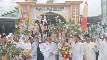 Masyarakat Melayu Bajak Bengkulu Peringati Maulid Nabi Muhammad SAW