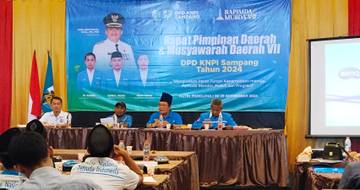 Musda KNPI Sampang Ditutup Dengan Shalawat Nabi