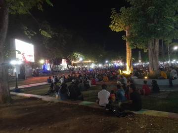 Keseruan Nonton Bareng Timnas Indonesia