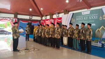 Pengambilan Sumpah Dewan Hakim MTQ ke-31 Tingkat Kabupaten Sampang 