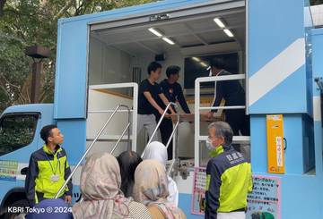 Siswa Siswi Sekolah Indonesia Tokyo Ikuti Pelatihan Mitigasi Bencana dari Pemerintah Jepang