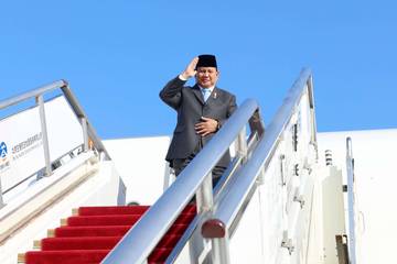 Presiden Prabowo Sampaikan Selamat Kepada Donald Trump