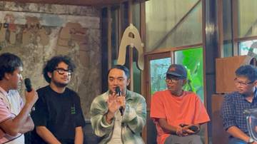 Alasan Dipha Barus Kolaborasi Bersama Kunto Aji-The Adams