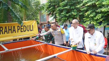 Budidaya Ikan Nila Dukung Program Ketahanan Pangan