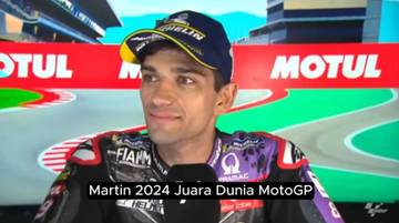 Juara Dunia MotoGP 2024, Martin: Mimpi jadi Kenyataan