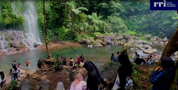 Pesona Air Terjun Lemo Nakai Bengkulu Utara 