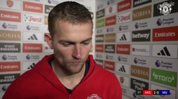Dikalahkan Arsenal, De Ligt Yakin MU Terus Berkembang