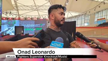 Onad Leornado Semangat Olahraga Jelang Superstar Knockout