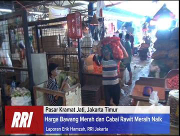 Jelang Nataru Harga Bawang Merah dan Cabai Rawit Merah Naik
