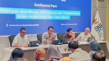 Jasa Marga Prediksi Kepadatan Lalin saat Momen Nataru