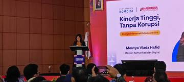 Menkomdigi Minta Pegawainya Tingkatkan Rasa Kebersamaan dan Saling Mengingatkan