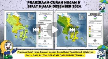 Update Peringatan Dini Informasi MKG, berlaku Tanggal 19 - 25 Desember 2024