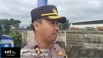 Nataru: Polres Klaten Siap Antisipasi Kepadatan Sejumlah Titik 