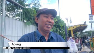 Malam Tahun Baru 2025, Pedagang Siomay Tambah Stok