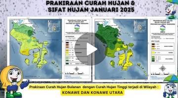 Update Informasi Peringatan Dini MKG", berlaku 03 - 08 Januari 2025