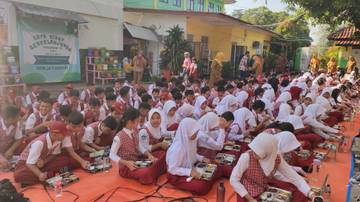 Makan Bergizi Gratis Menyasar Delapan Sekolah Kota Bekasi
