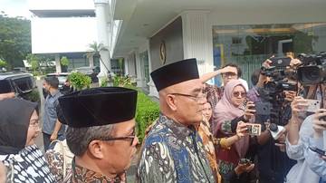 Panja Haji dan Komisi VIII Datang Menghadap Presiden 