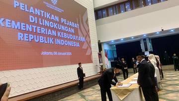 Pelantikan Pejabat Baru, Langkah Pemajuan Kementerian Kebudayaan