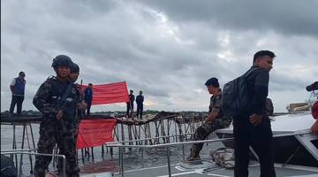 KKP Segel Pagar Laut 30km di Perairan Tangerang 