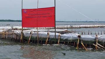 Penyegelan Pagar Laut Kembali Dilakukan di Perairan Bekasi