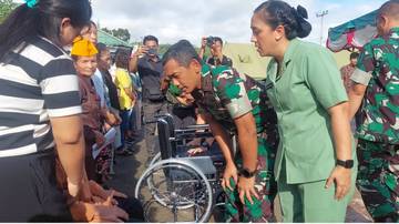 Kunjungan Danrem 023/KS ke Kodim 0213 Nias