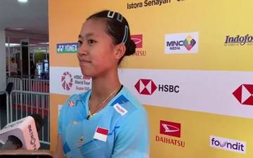 Putri Kusuma Bahagia Lolos 16 Besar Indonesia Masters