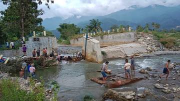 Pencarian Orang Hanyut di Lawe Bulan Aceh Tenggara