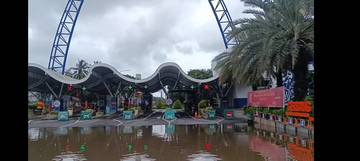 Hujan Lebat Jakarta, Akses Kawasan Ancol Banjir