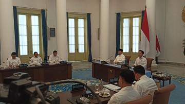 Presiden Pimpin Sidang Perdana Dewan Pertahanan Nasional