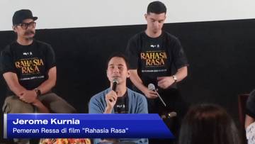 Jerome Kurnia Berusaha Mendalami Perannya di ‘Rahasia Rasa’