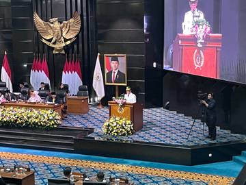Usai Dilantik, Pramono Pidato Perdana di Paripurna DPRD DKI