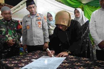 Peringatan Isra Miraj dan Deklarasi Stop Tawuran di Cipinang Besar Utara