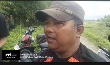 Pencarian Korban Laka Air Sungai Lusah Klaten Belum Berhasil