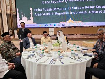 Bukber Kedubes Arab Saudi untuk Indonesia Mempererat Silaturahmi
