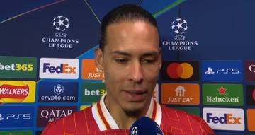 Van Dijk Sebut Liverpool Tak Beruntung Disingkirkan PSG