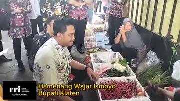 Kebutuhan Pokok Masyarakat Klaten Jelang Lebaran Aman
