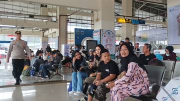 H-5 Penumpang di Terminal Terpadu Pulogebang Meningkat Signifikan 