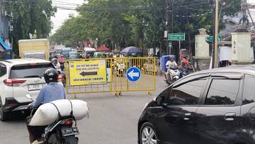 Sampang Kota, Lonjakan Volume Kendaraan H-4 Lebaran 