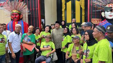 Hari Kedua Idulfitri, Wagub Rano Gelar Open House
